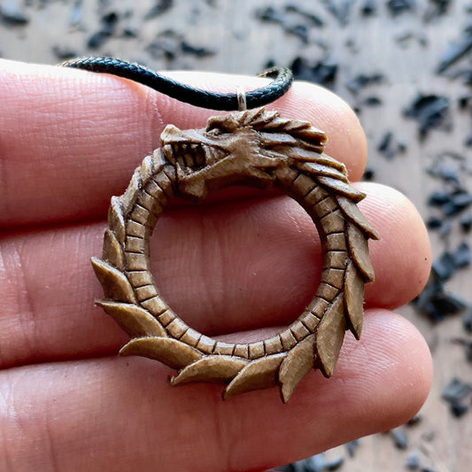 Dragon Ouroboros Pendant – Eternal Cycle Of Power