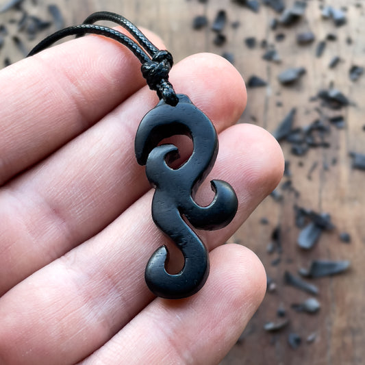 Ebony Wood Pendant