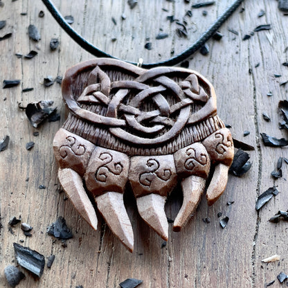 Bear Paw Pendant – Strength and Path