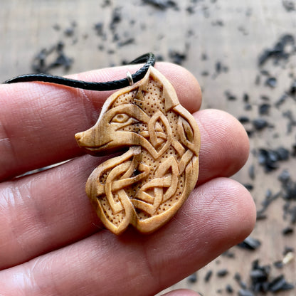 Celtic Fox Pendant