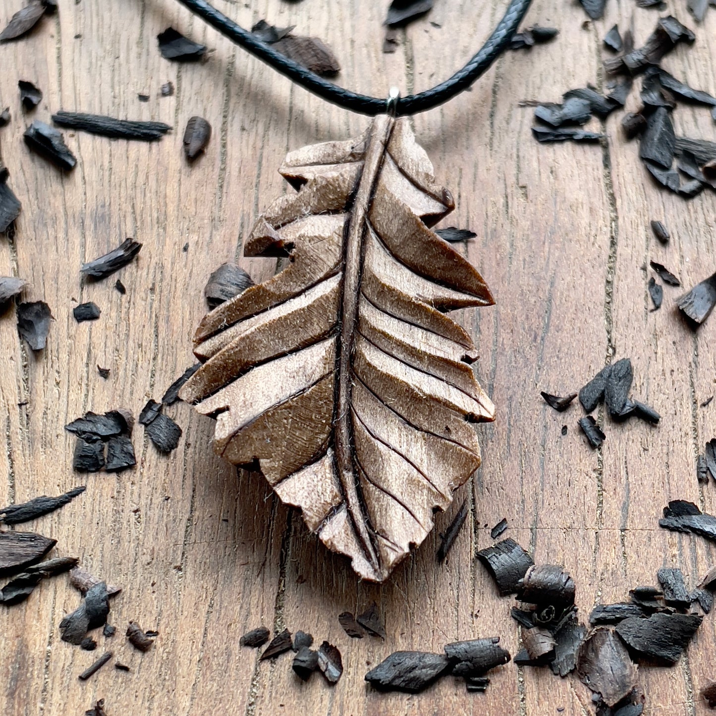 Oak Leaf Pendant - Rooted Spirit