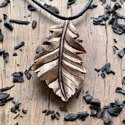 Oak Leaf Pendant - Rooted Spirit