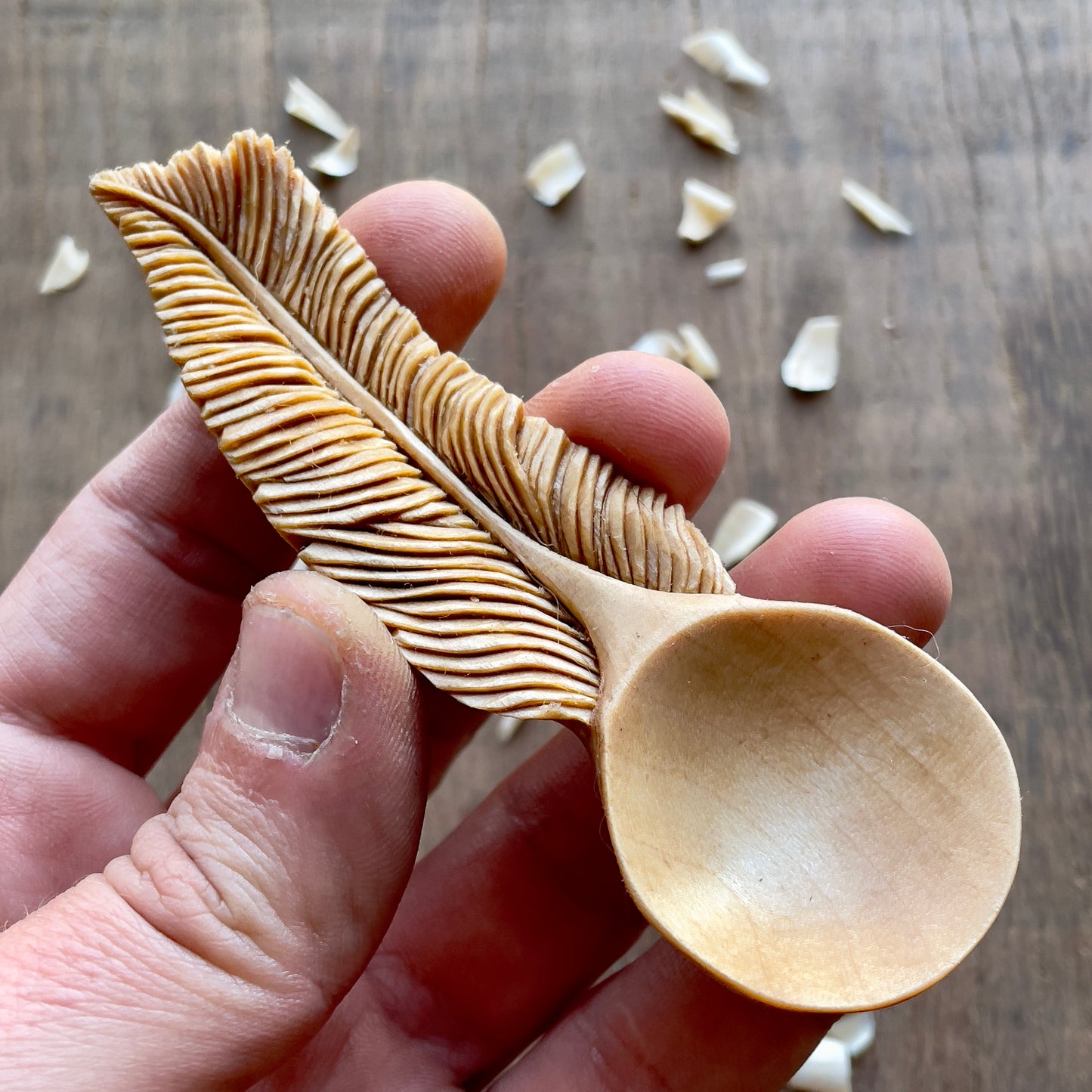 Feather Coffee Spoon