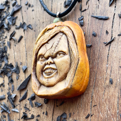Halloween Pendant – Chucky's Doll Face