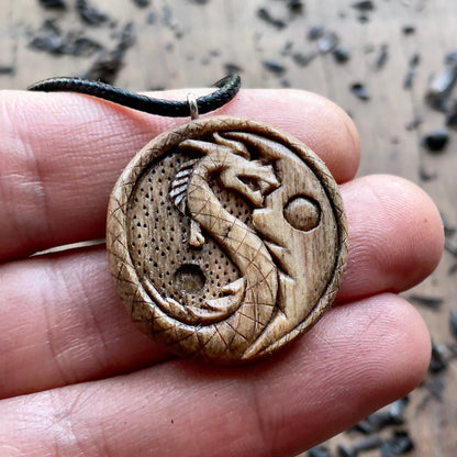Dragon Yin-Yang Pendant