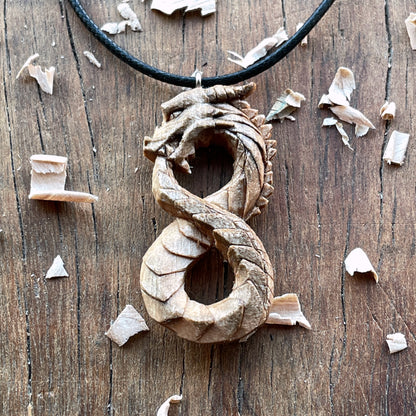 Ciondolo drago Ouroboros