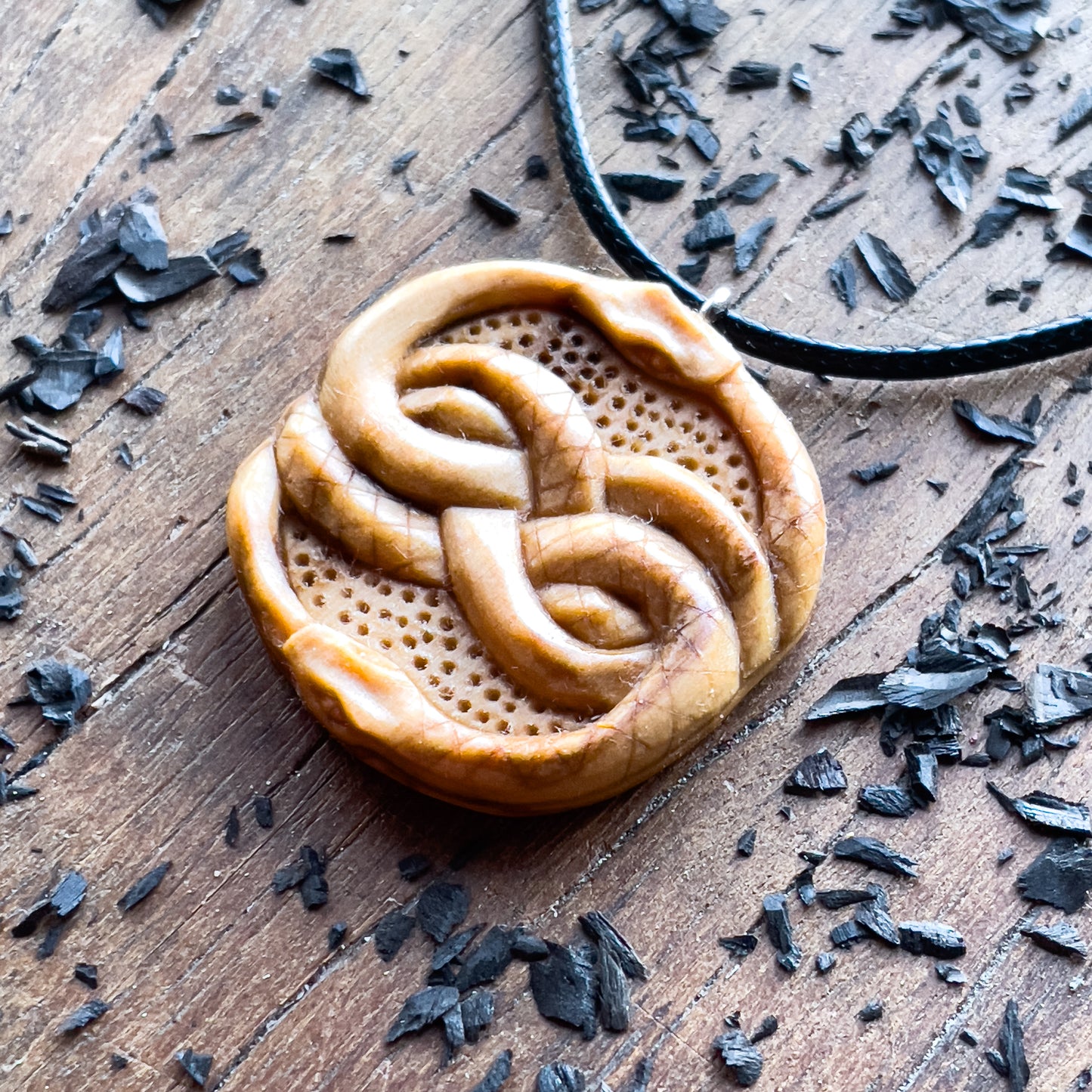 Ciondolo serpente celtico Uroboro