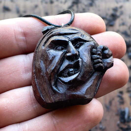 Halloween Pendant – Punch On Face