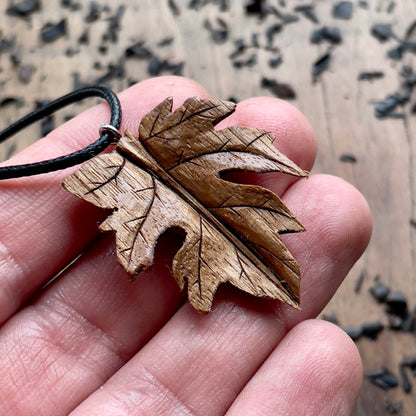 Maple Leaf Pendant - Ember Spirit