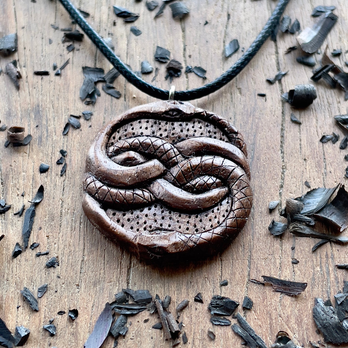 Auryn Ouroboros Pendant Style 2