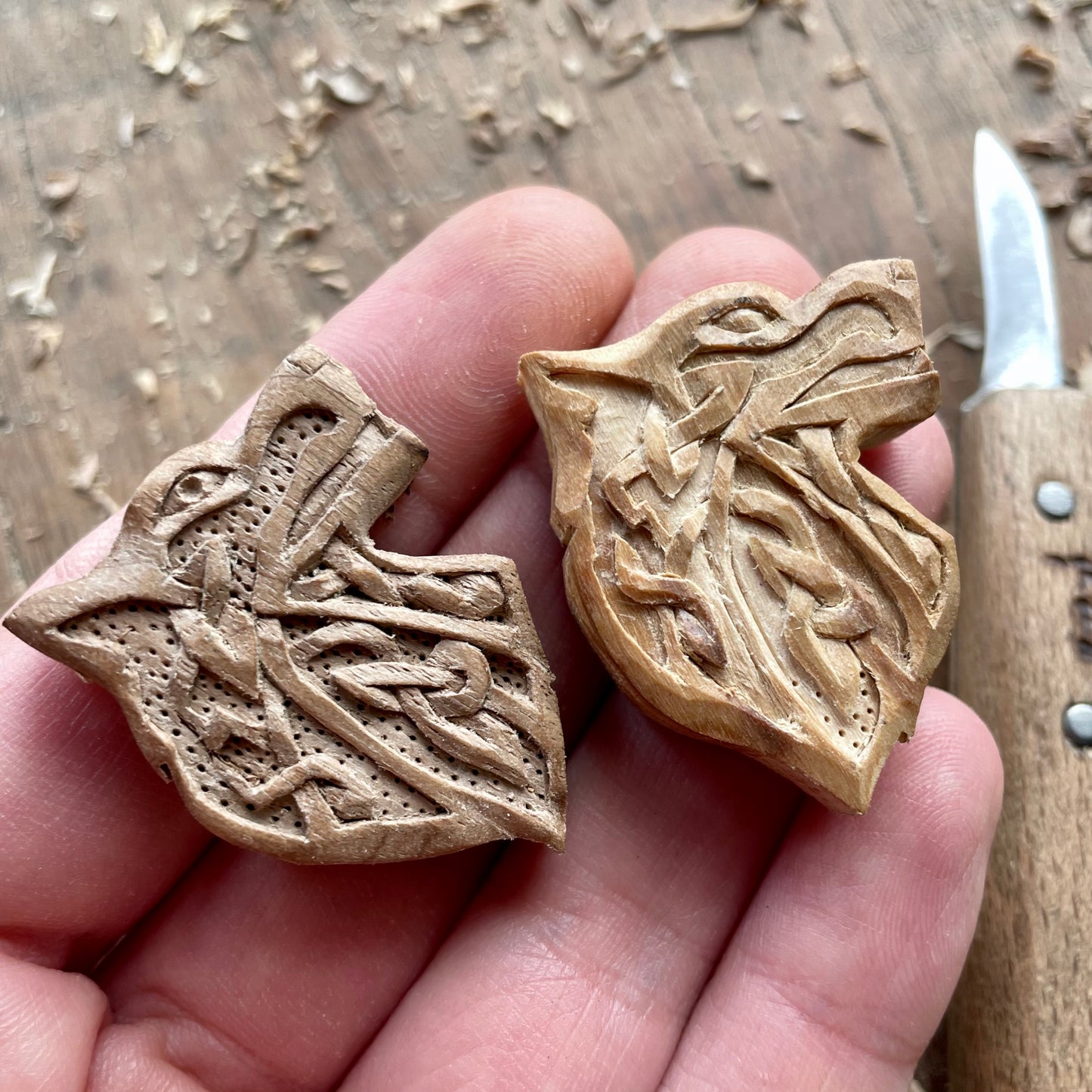 Norse Wolf Pendant
