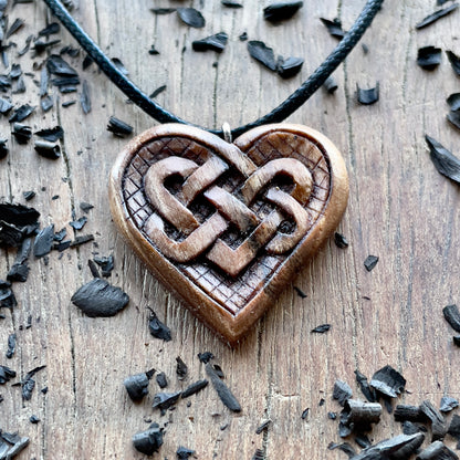 Celtic Knots Heart Pendant