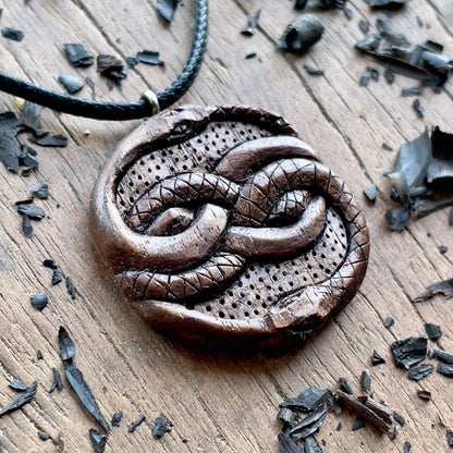 Auryn Ouroboros Pendant Style 2