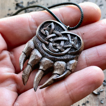 Bear Paw Pendant – Strength and Path