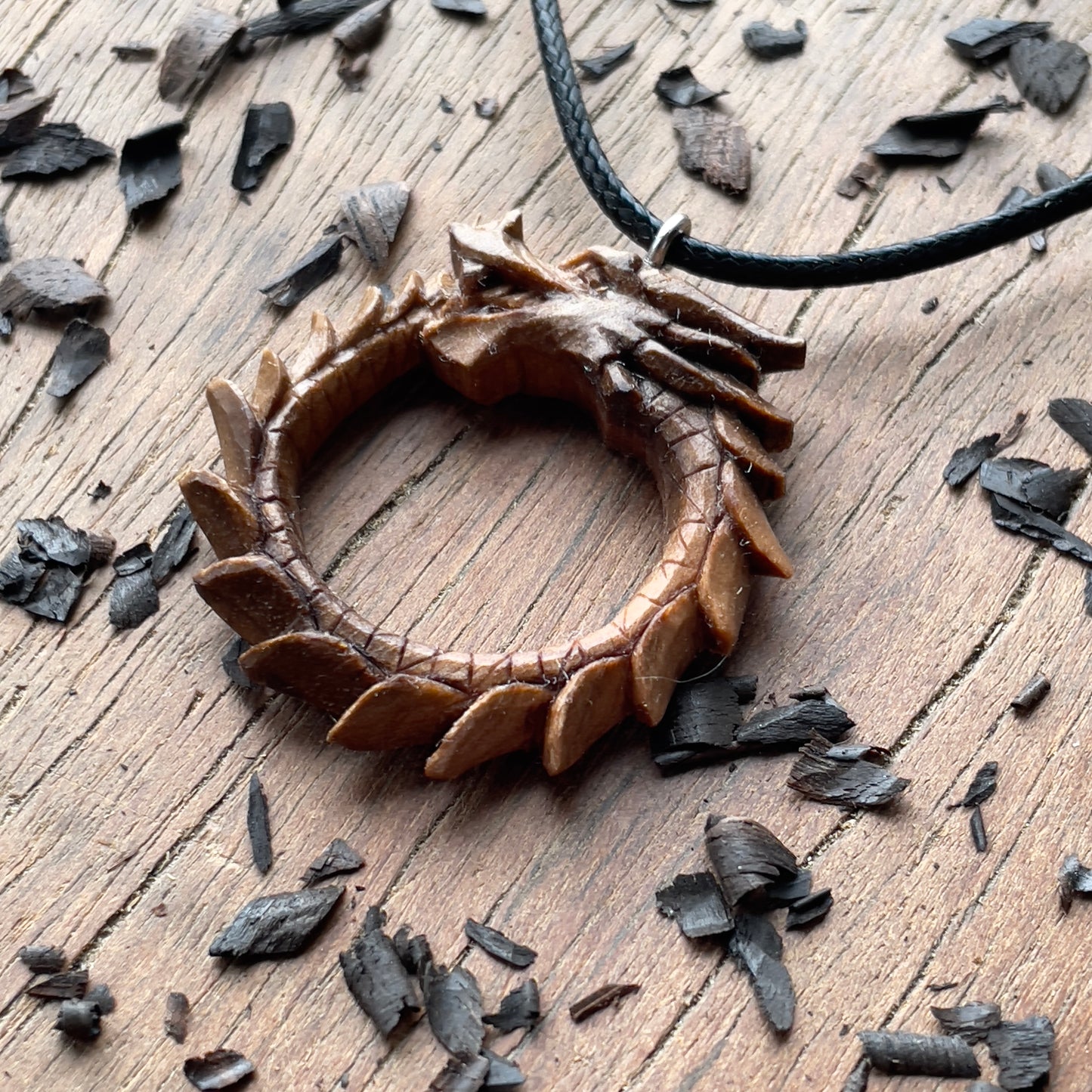 Dragon Ouroboros Pendant – Eternal Cycle Of Power