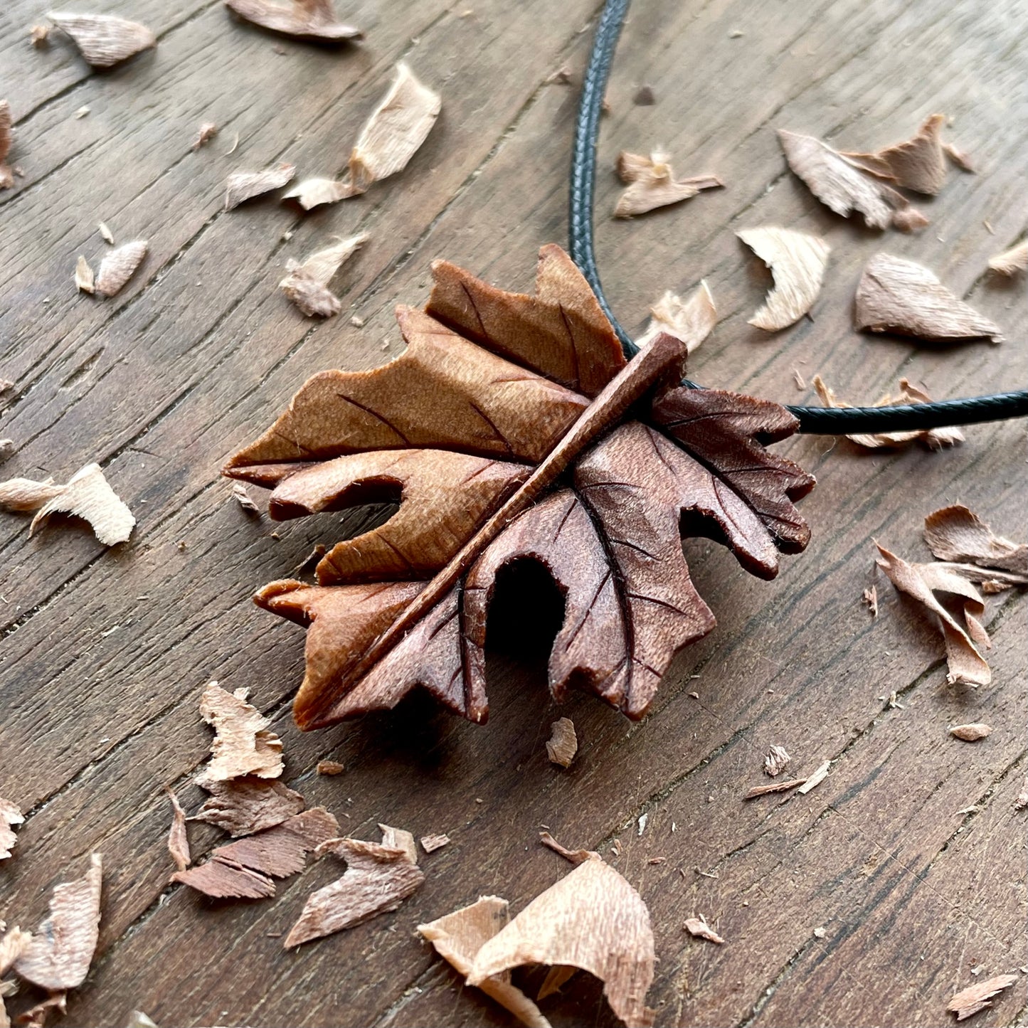 Maple Leaf Pendant - Autumn Spirit