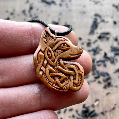 Celtic Fox Pendant