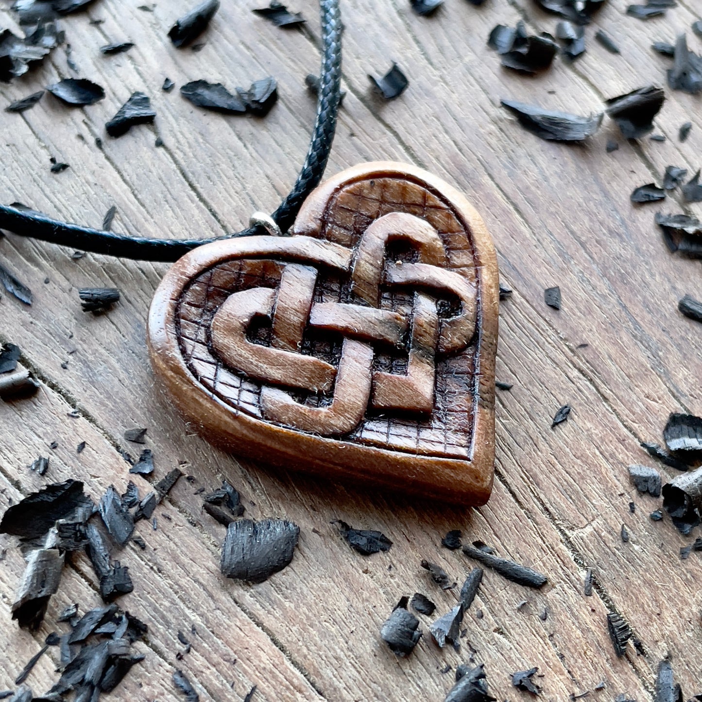 Celtic Knots Heart Pendant