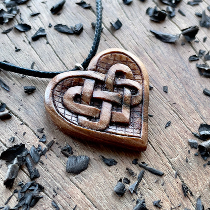 Celtic Knots Heart Pendant