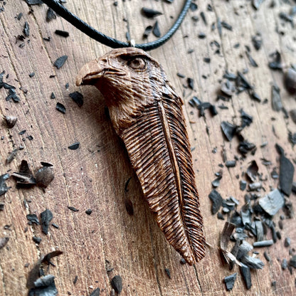 Hawk Totem Pendant