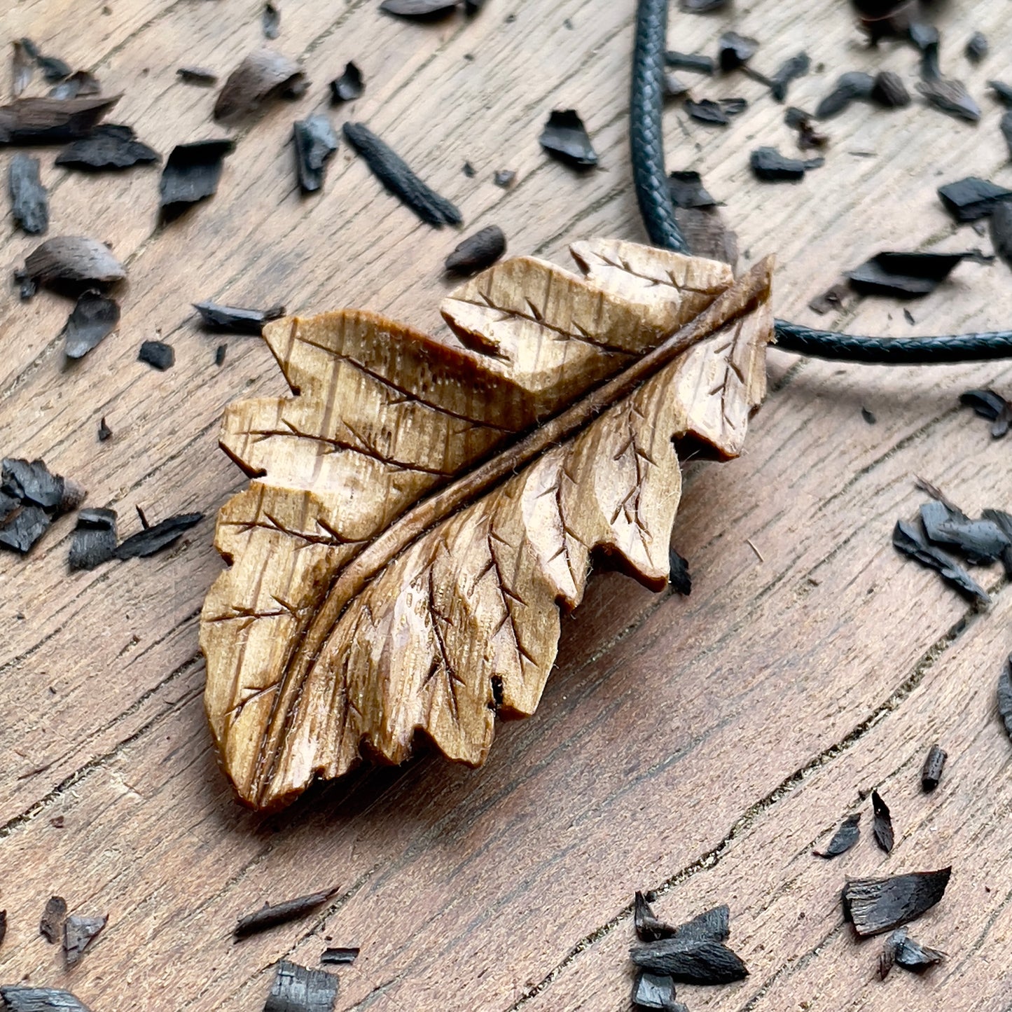 Oak Leaf Pendant - Rooted Spirit