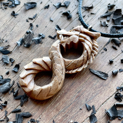 Ciondolo drago Ouroboros