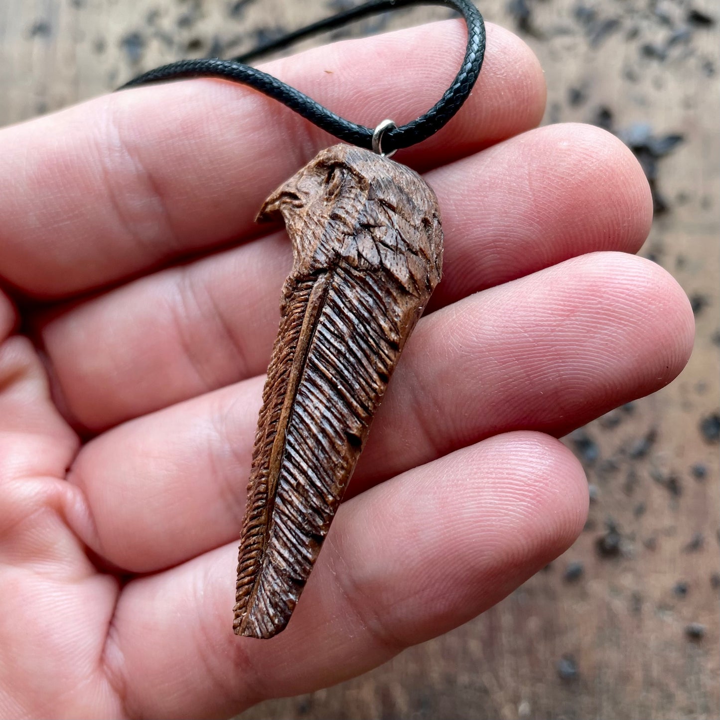 Hawk Totem Pendant
