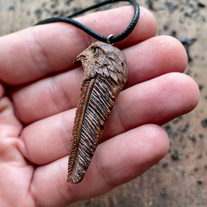Hawk Totem Pendant