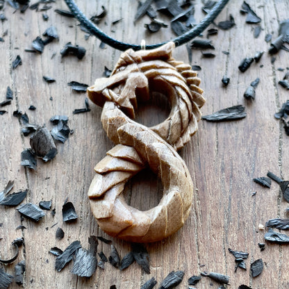 Ciondolo drago Ouroboros