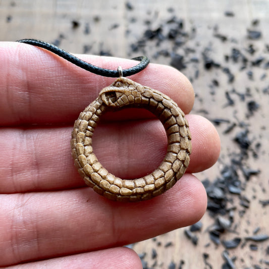 Serpent Ouroboros Pendant – Eternal Cycle Of Renewal