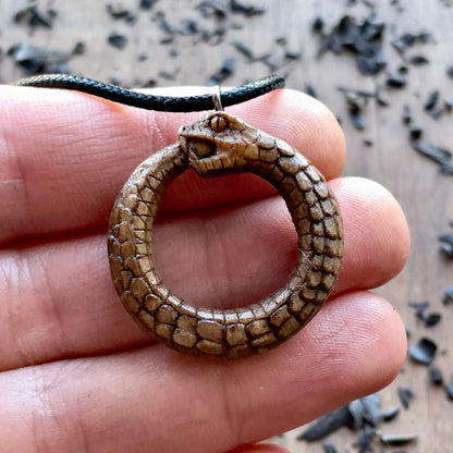 Serpent Ouroboros Pendant – Eternal Cycle Of Renewal