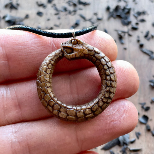 Serpent Ouroboros Pendant – Eternal Cycle Of Renewal