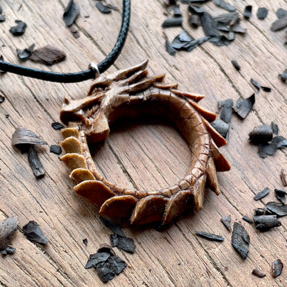 Dragon Ouroboros Pendant – Eternal Cycle Of Power