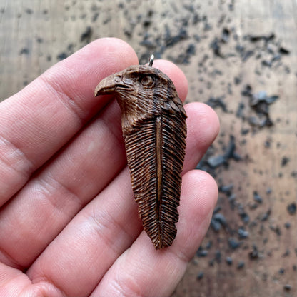 Hawk Totem Pendant