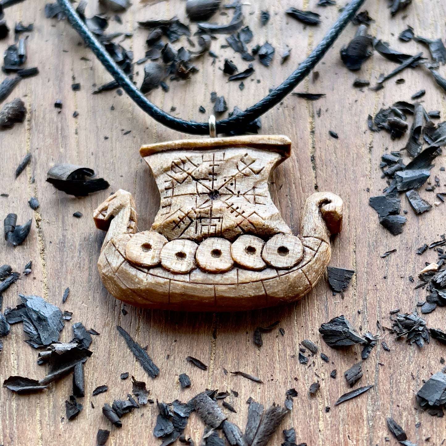 Drakkar Viking Ship Pendant