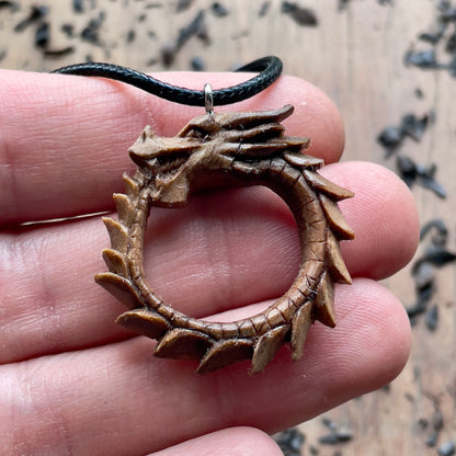 Dragon Ouroboros Pendant – Eternal Cycle Of Power