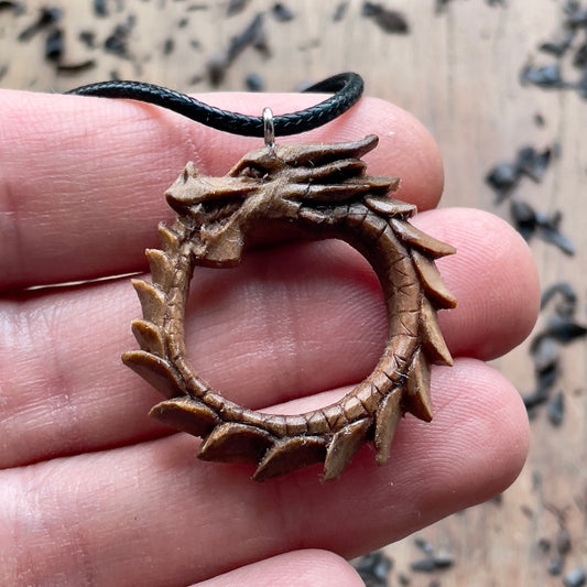 Dragon Ouroboros Pendant – Eternal Cycle Of Power
