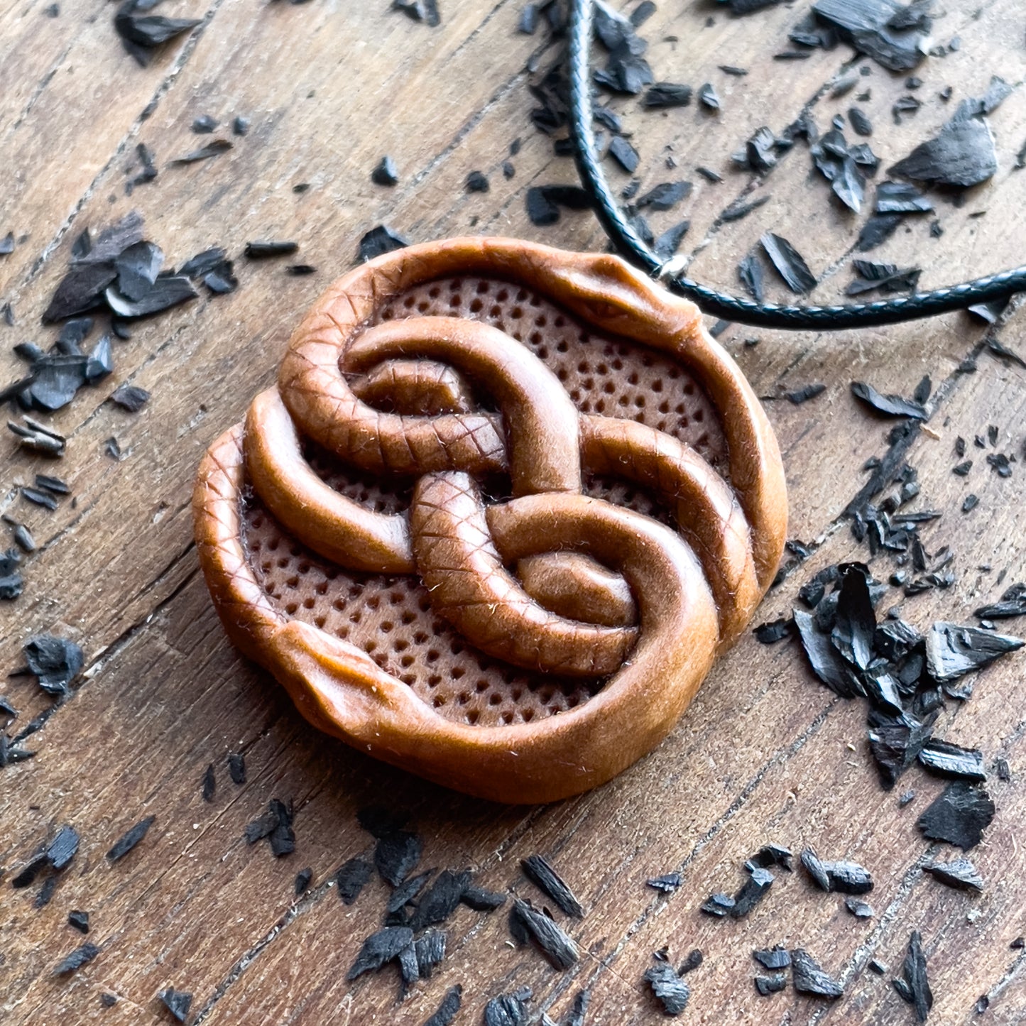 Ciondolo serpenti Ouroboros