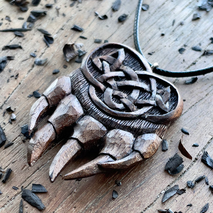 Bear Paw Pendant – Strength and Path