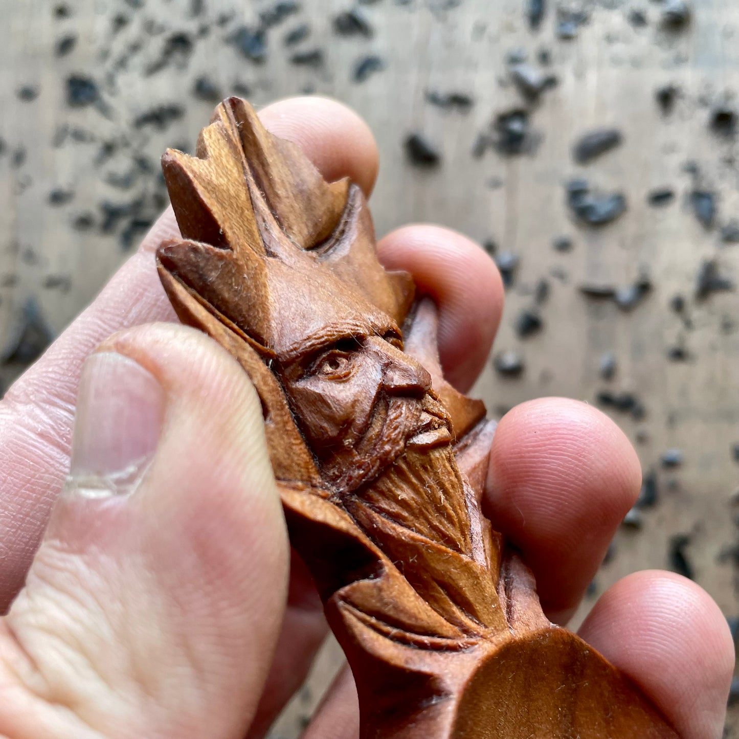 Oak Leaf Spirit Coffee Spoon