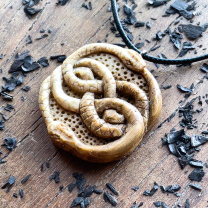 Ciondolo serpenti Ouroboros