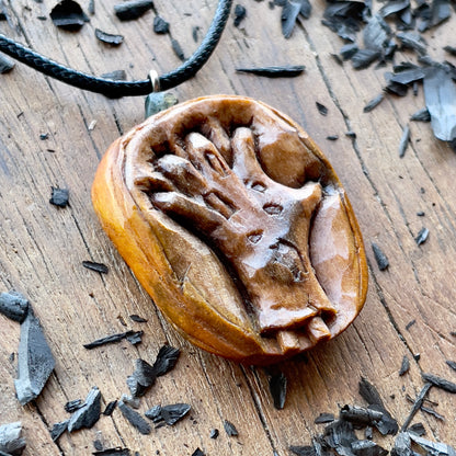Halloween Pumpkin Pendant – Zombie Hand