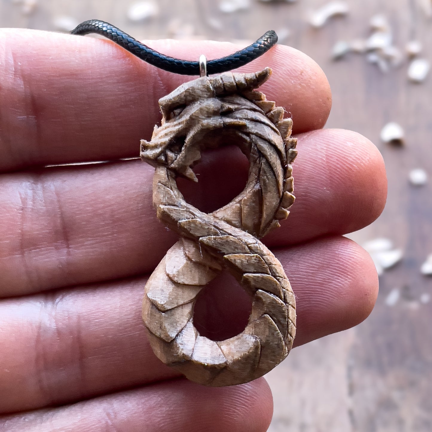 Ciondolo drago Ouroboros