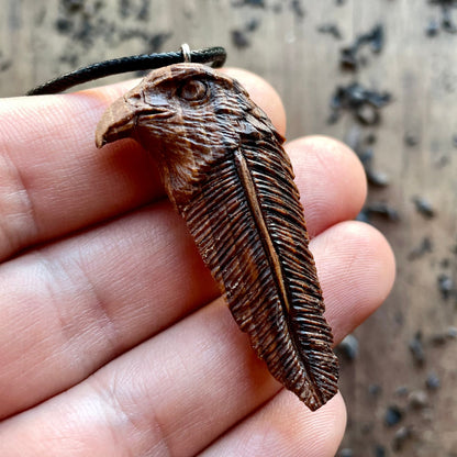 Hawk Totem Pendant