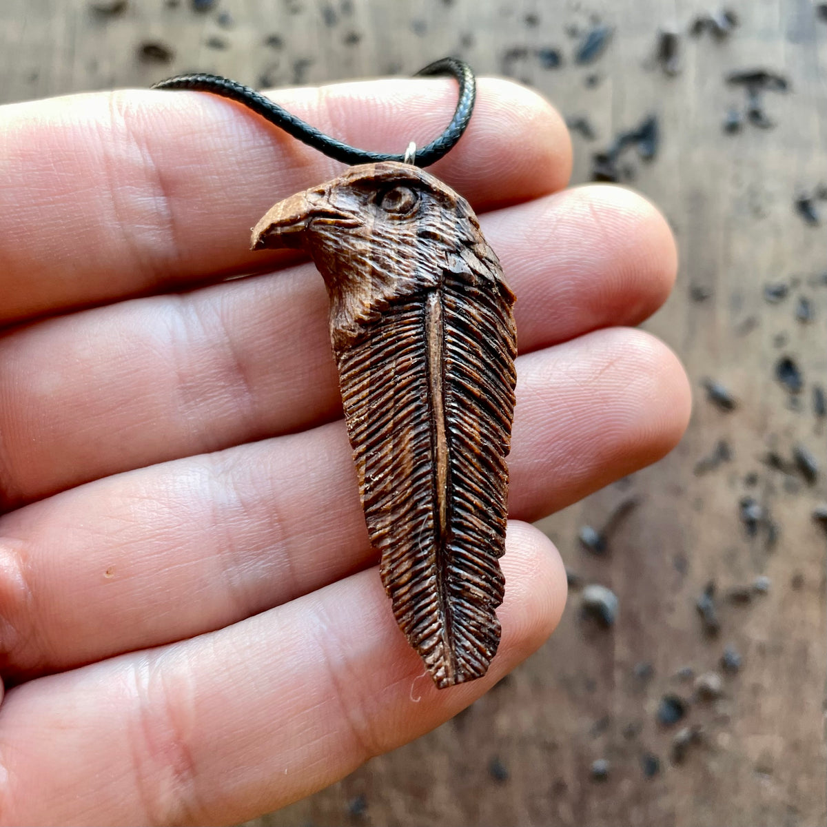 Hawk Totem Pendant
