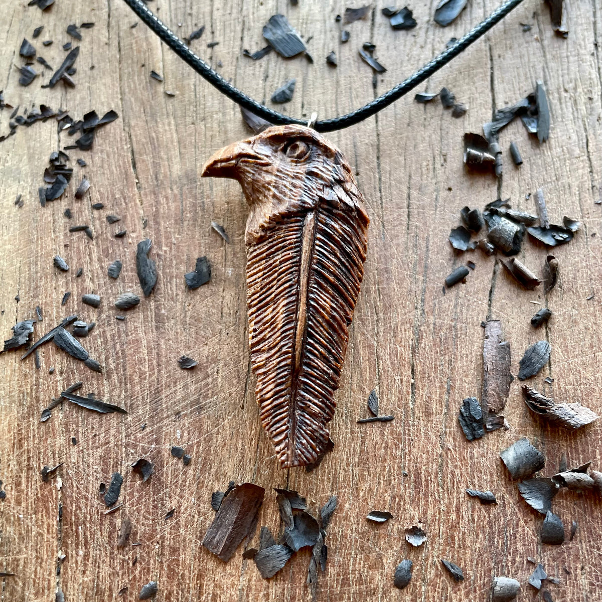 Hawk Totem Pendant