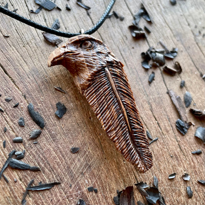 Hawk Totem Pendant