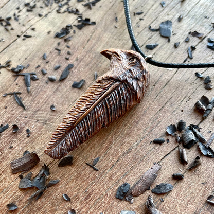 Hawk Totem Pendant
