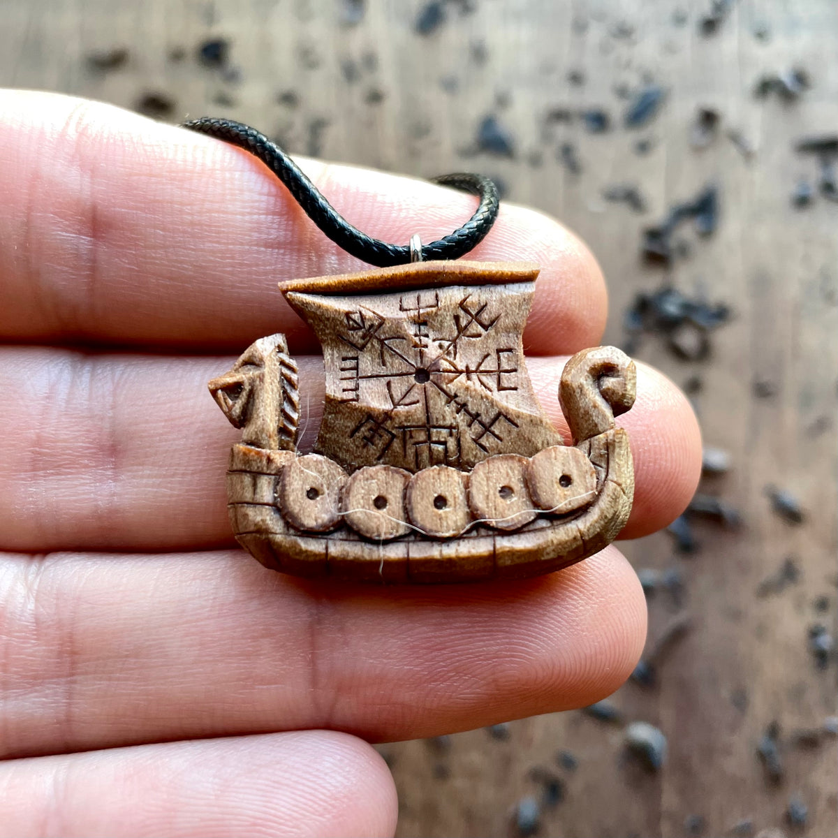 Drakkar Viking Ship Pendant