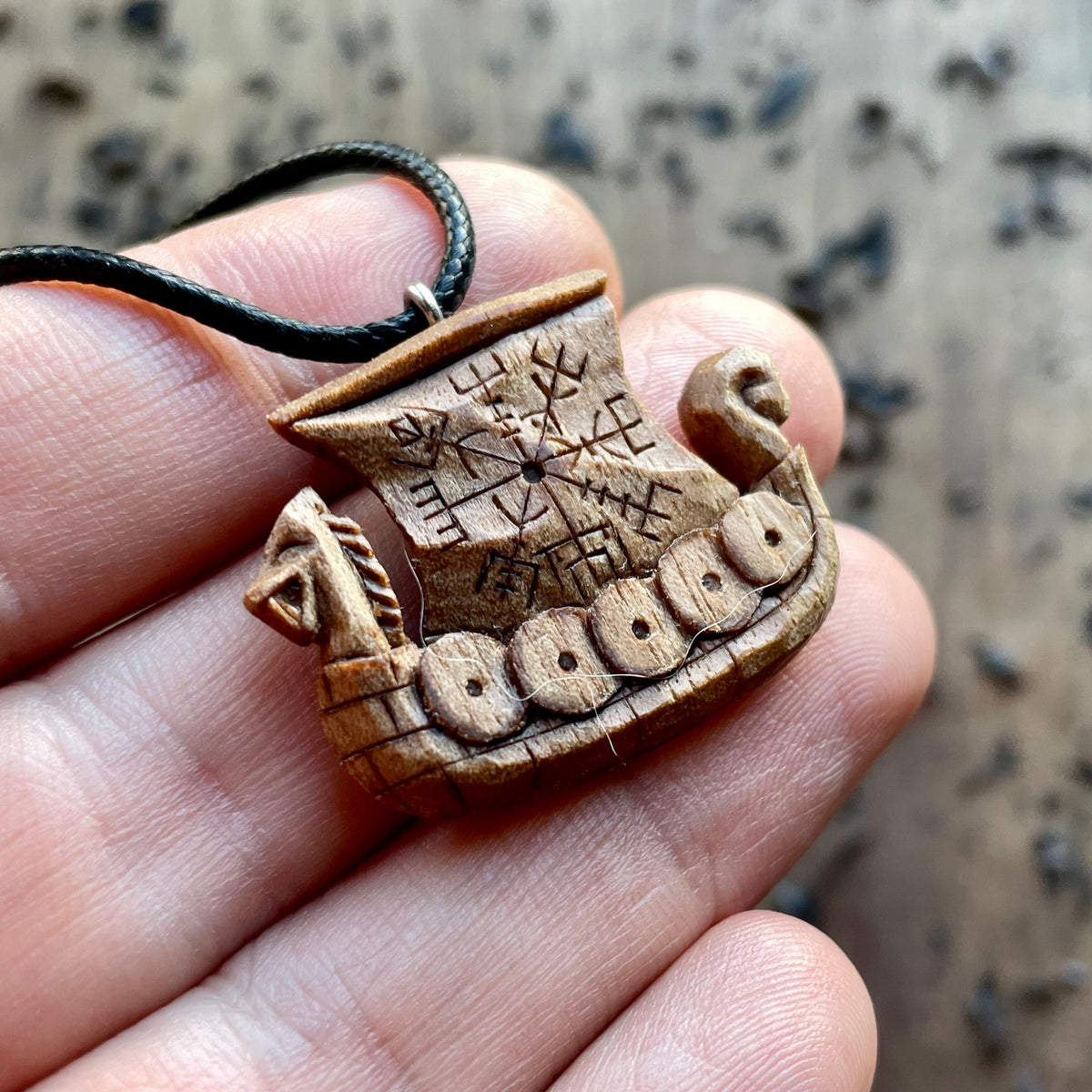 Drakkar Viking Ship Pendant